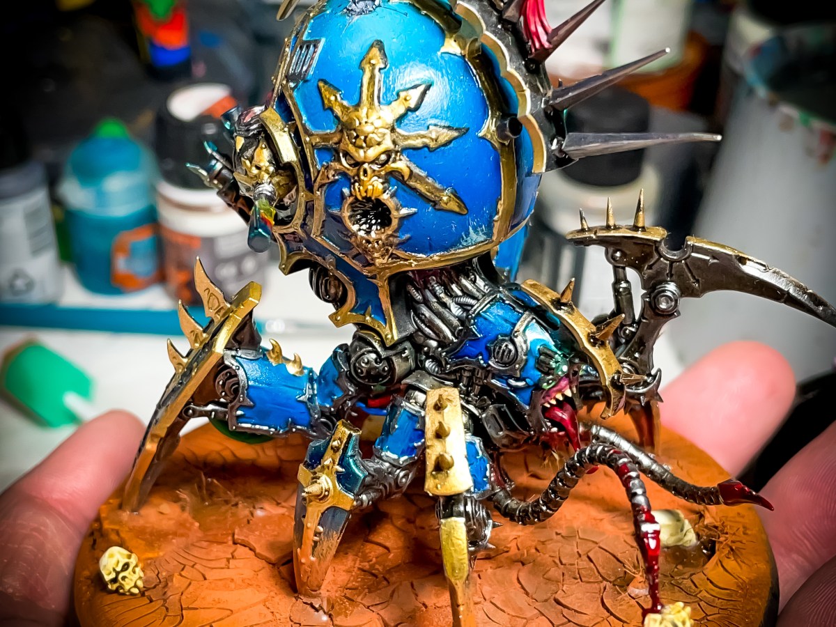 Venomcrawler Glam-Up for GamesWorkshop Painting Contest – Step by Step Guide